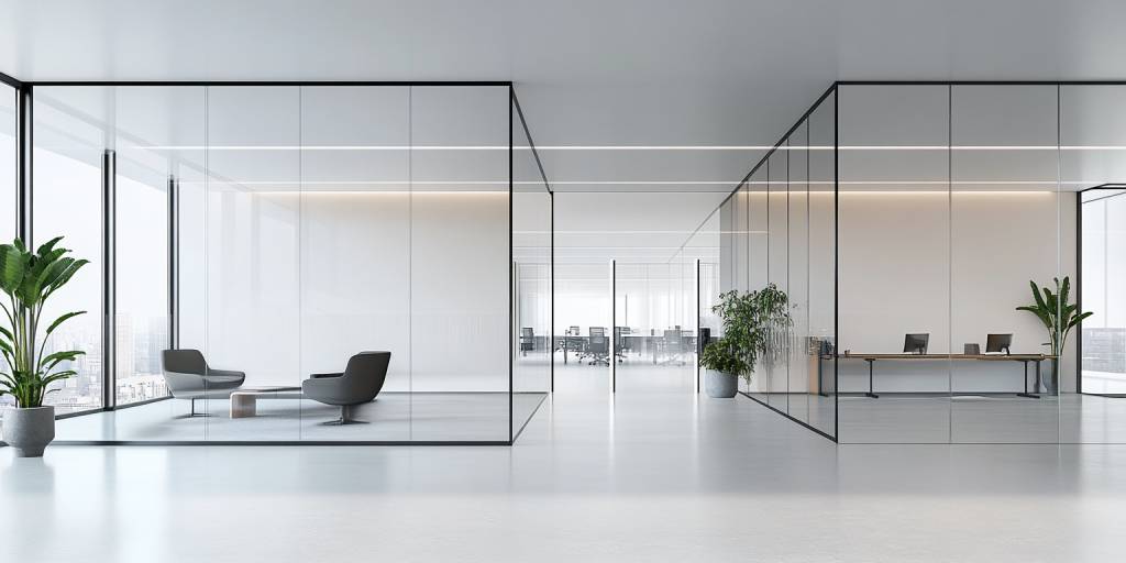 Frameless Glass Partitions
